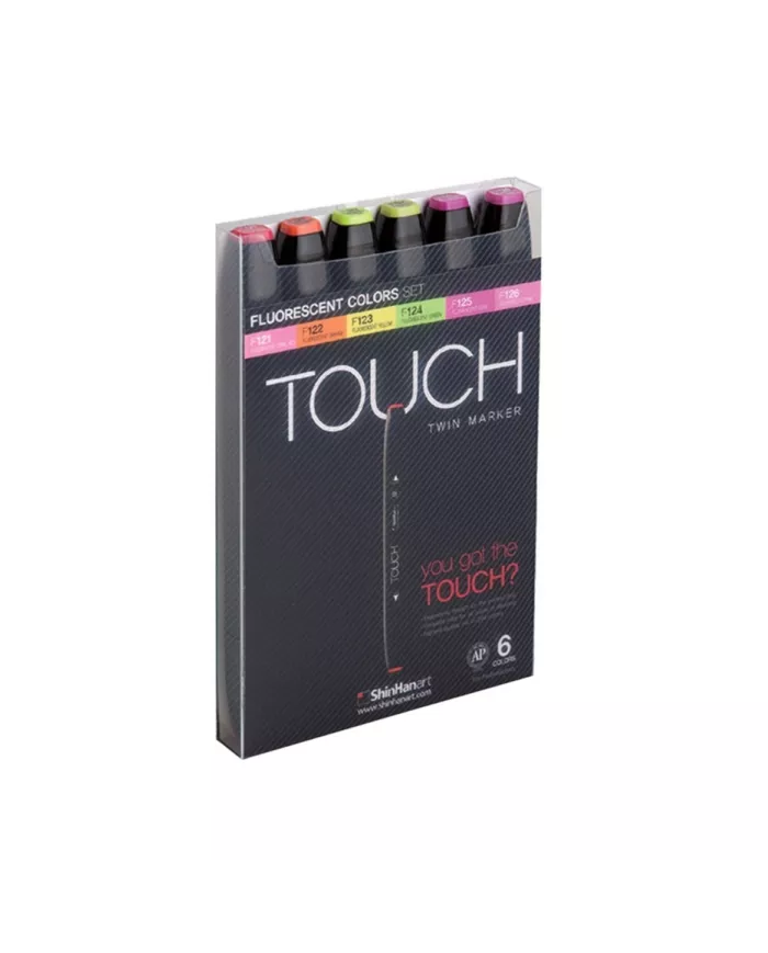 Set TouchMarker 6 couleurs