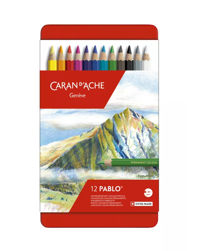 Boîte de crayons Artist Pablo, 12 pièces