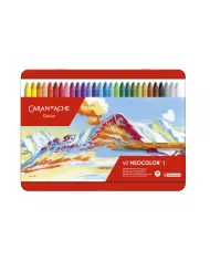 Boîte de pastels Neocolor I, 40 pièces