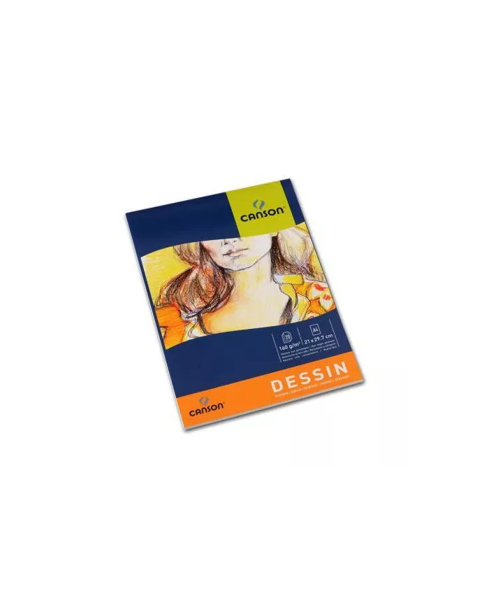 Bloc de papier Canson dessin A4 160g