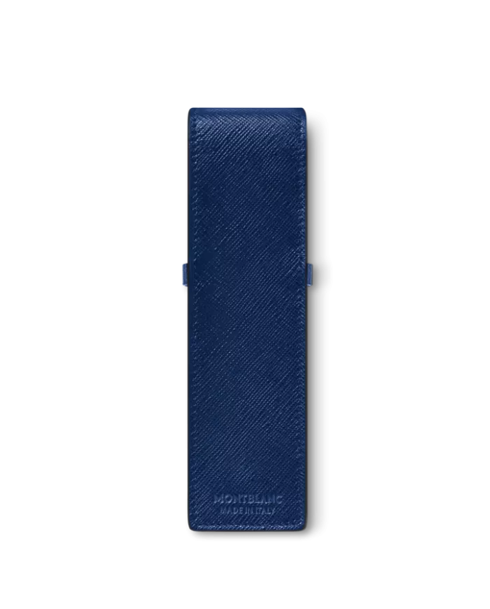 Etui pour 2 Stylos - Sartorial Bleu