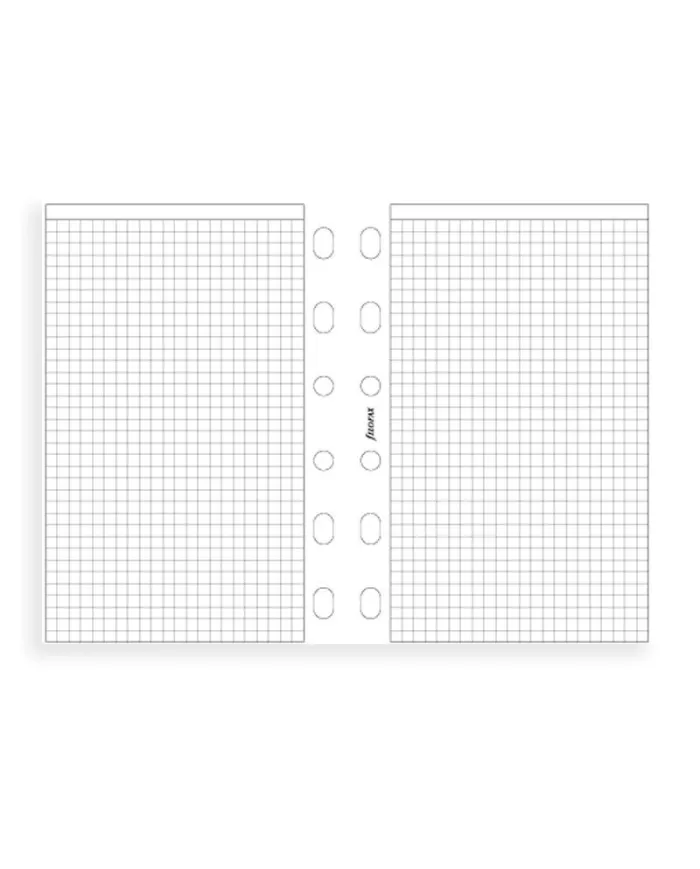 Recharge POCKET Feuilles quadrillés blanc 3 mm