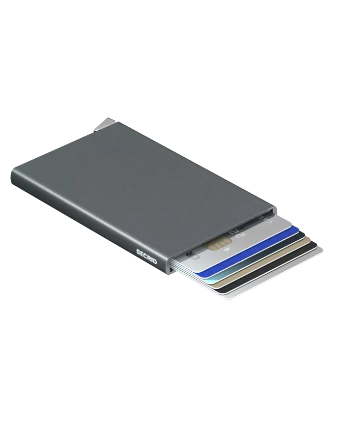 Secrid - Porte-cartes de crédit en aluminium FROST Titanium