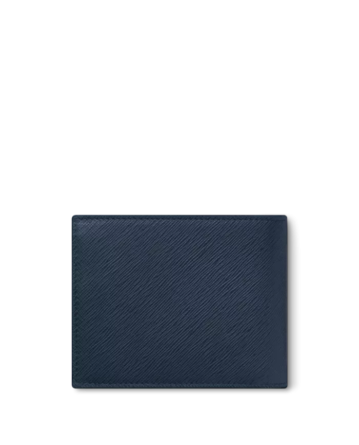 Portefeuille Montblanc Sartorial 6cc bleu