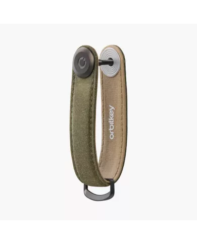 Porte-clés Orbitkey Canvas Khaki Green