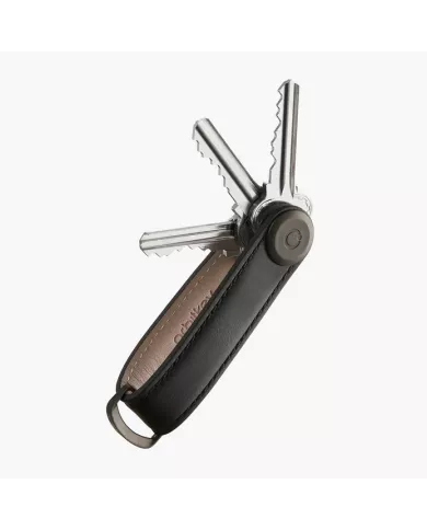 Porte-clés Orbitkey Leather Black/Black