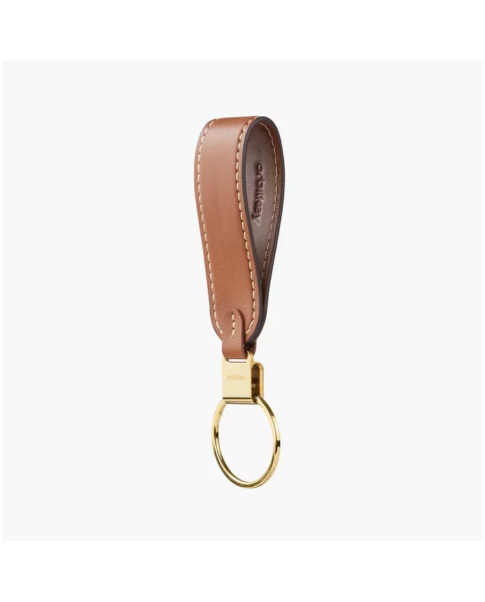 Porte-clés boucle Orbitkey Caramel