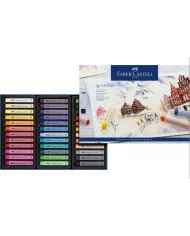 Boîte de pastels tendres Faber Castell, assortiment de 36 pces