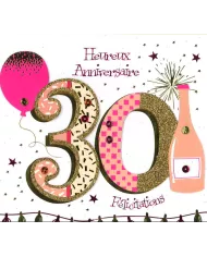 Carte Anniversaire 40 ans