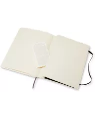 Carnet Moleskine noir - blanco - soft cover