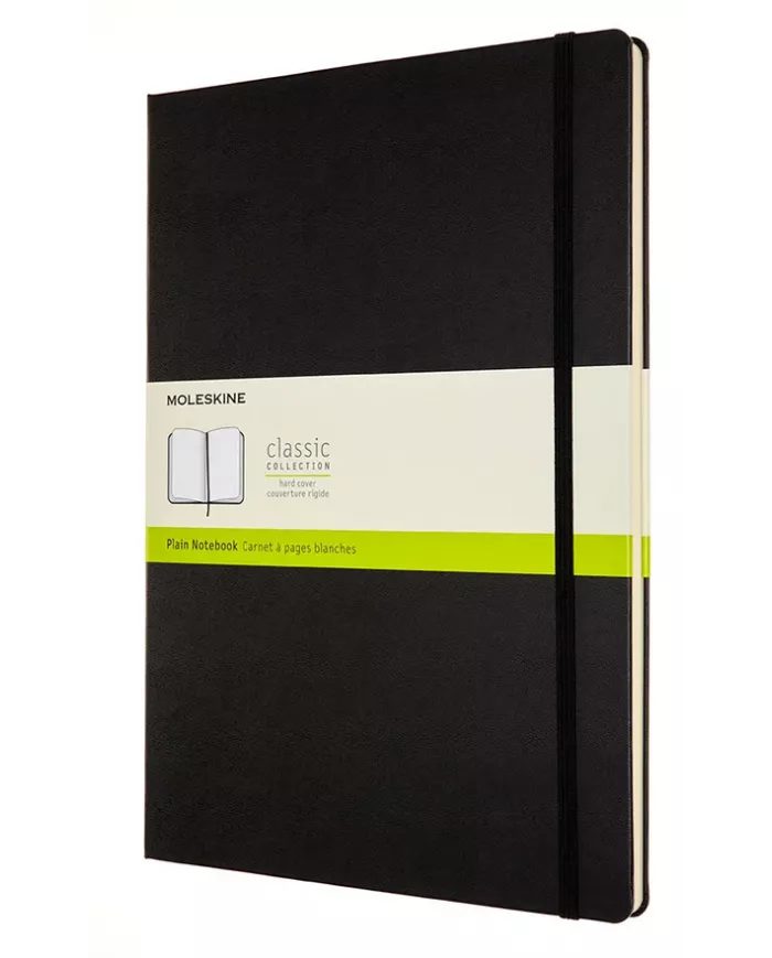 Carnet Moleskine noir - ligné - hard cover