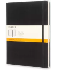 Carnet Moleskine noir - ligné - 3 pièces