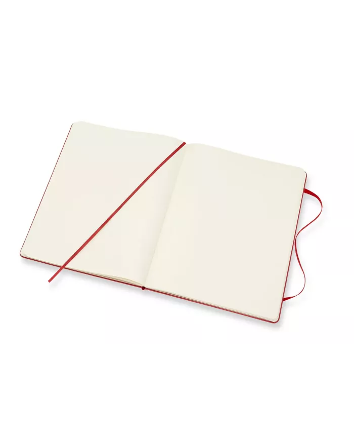 Carnet Moleskine rouge - blanco - soft cover