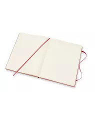 Carnet Moleskine rouge - blanco - soft cover