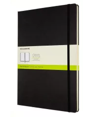 Carnet Moleskine bleu - blanco - hard cover