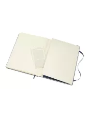 Carnet Moleskine bleu - blanco - hard cover