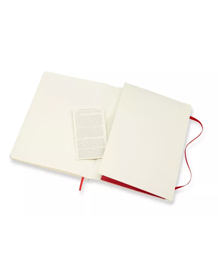 Carnet Moleskine bleu - blanco - soft cover