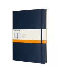 Carnet Moleskine bleu - ligné - soft cover