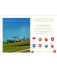 Calendrier de table  "Lavaux" 2025