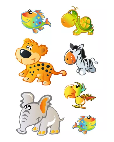 Stickers Herma Bébés Animaux