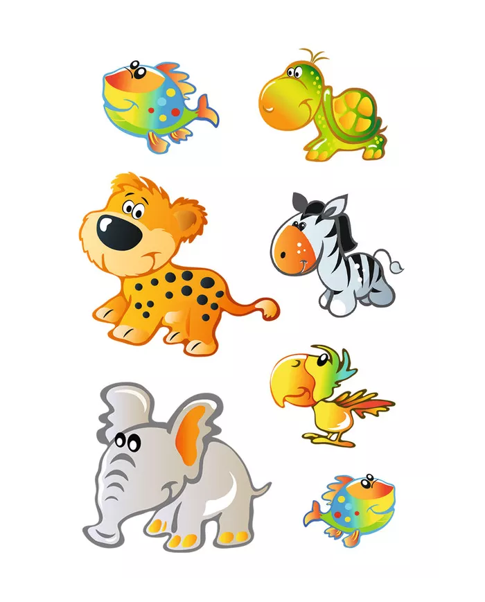 Stickers Herma Bébés Animaux