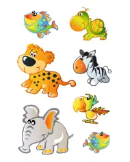 Stickers Herma Bébés Animaux