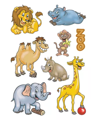 Stickers Herma Animaux du Zoo