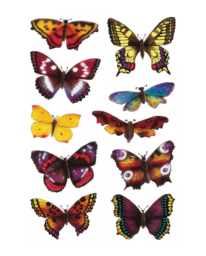 Stickers Herma Papillons