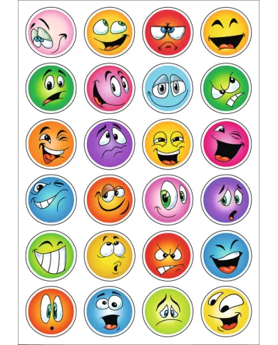 Stickers Herma Smilies