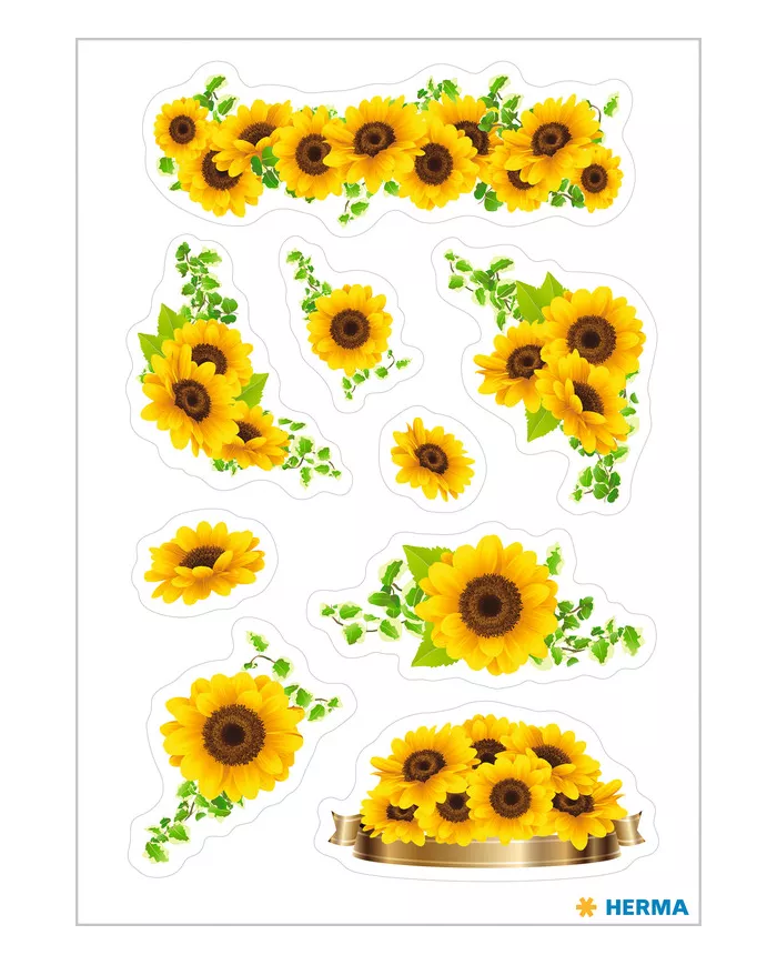 Stickers Herma Tournesols