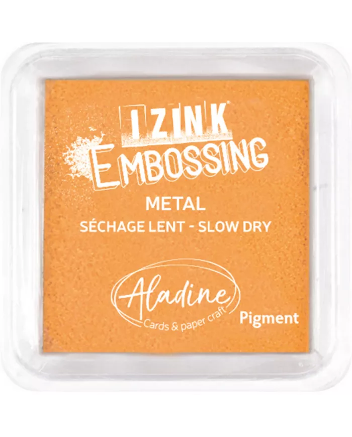 Encreur Izink embossing M - Jaune Metal