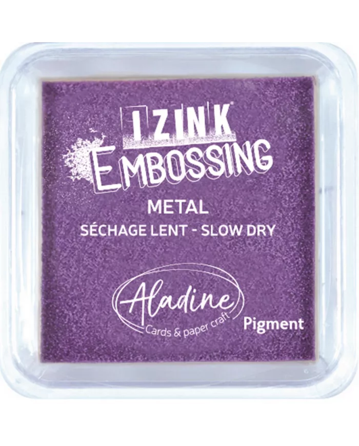 Encreur Izink embossing M - Purple Metal