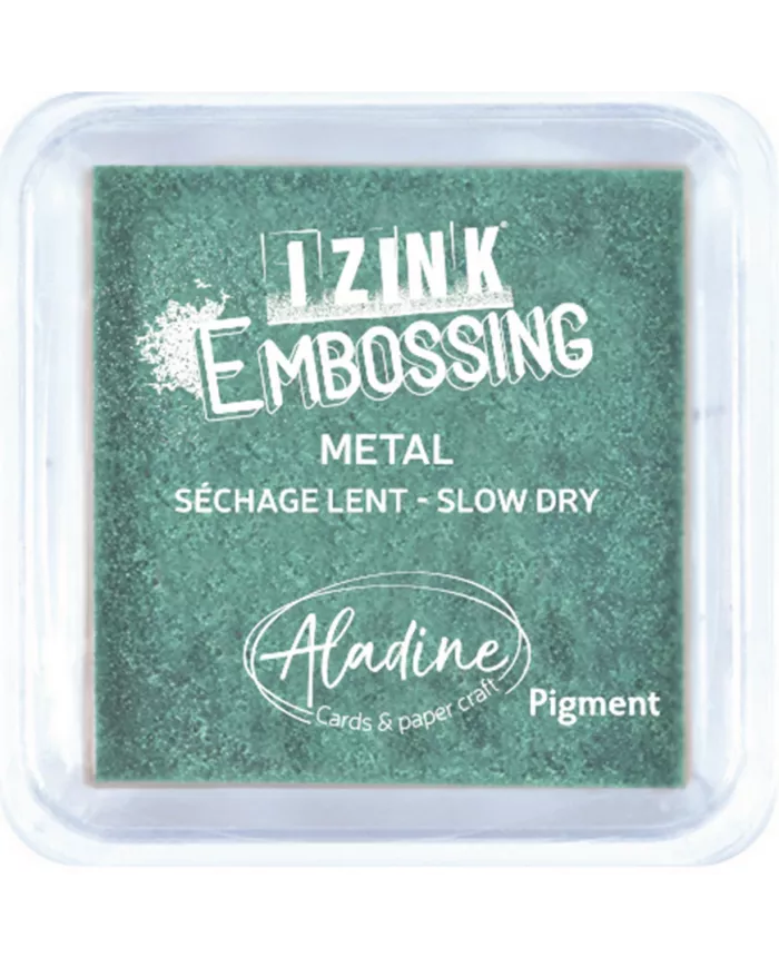 Encreur Izink embossing M - Green Metal