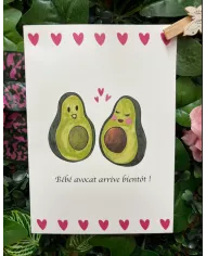 Carte B6 - Bébé Avocat