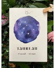 Carte A6 - Astrologie Balance