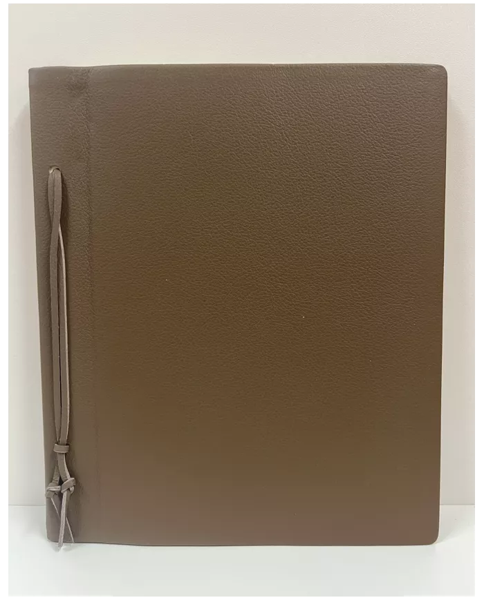 Livre d'or 20cm x 23cm taupe