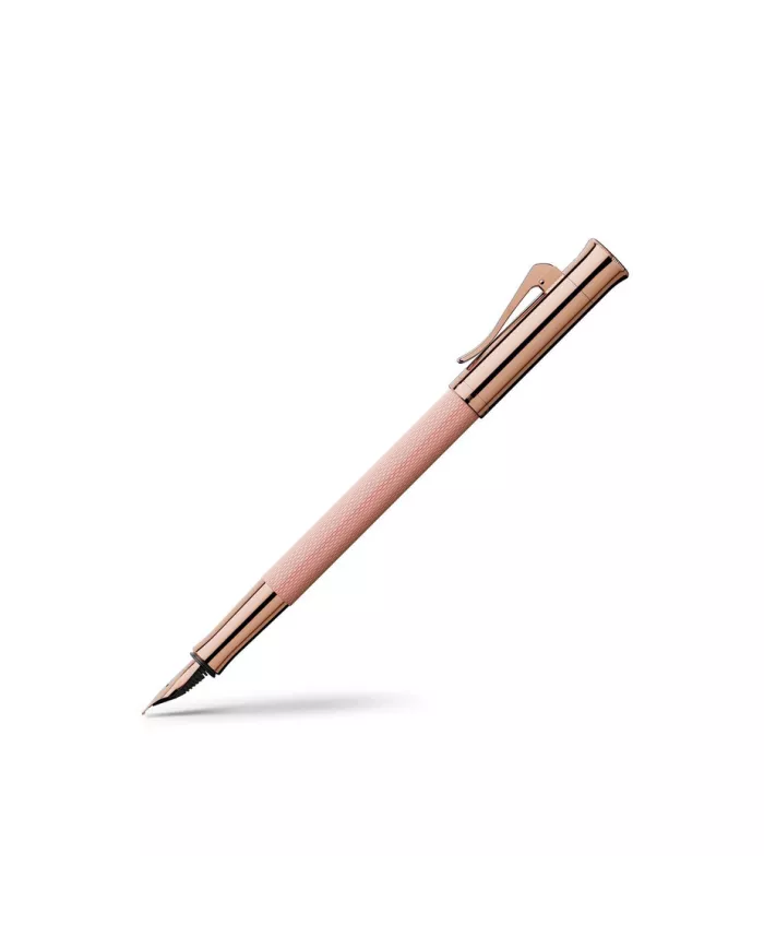 Stylo-plume M Guilloché Rose Blush