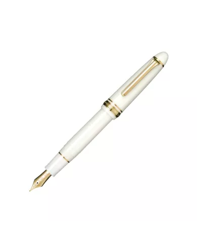 Sailor Stylo-Plume M 1911 L blanc/doré