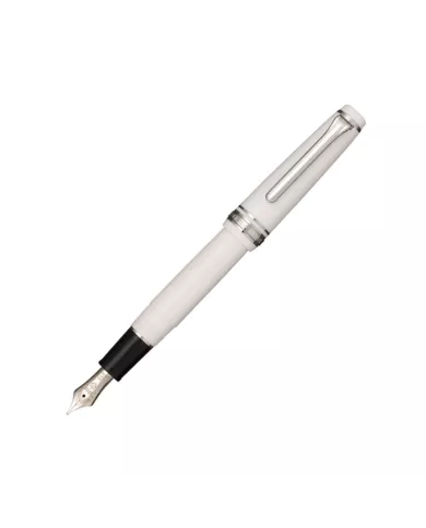 Sailor Stylo-plume ProfessionalGear Slim blanc/argenté