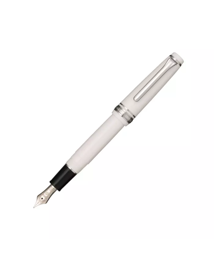 Sailor Stylo-plume ProfessionalGear Slim blanc/argenté