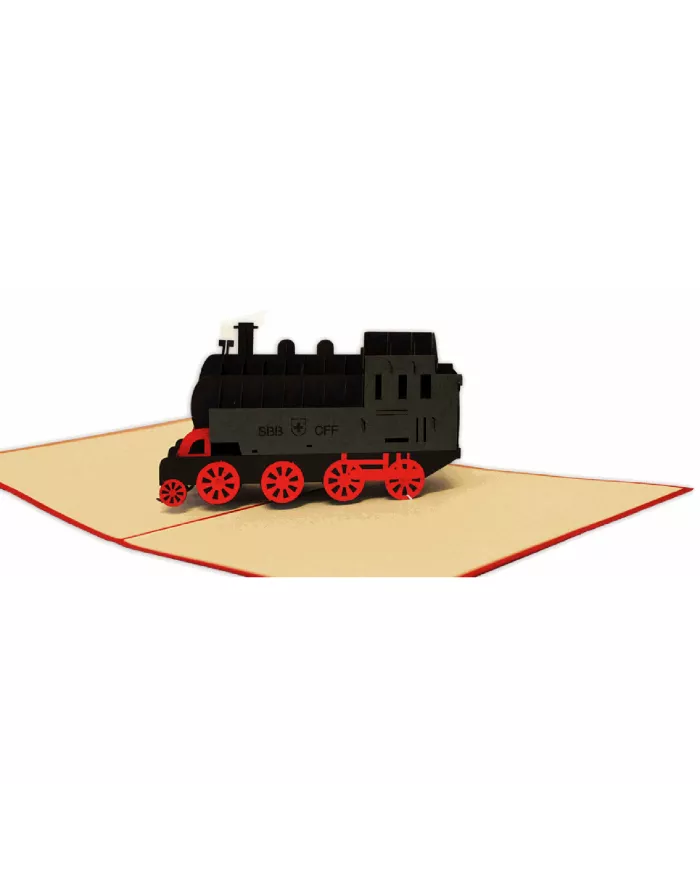 Carte 3D train CFF