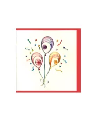 Carte "Quilling" ballons