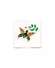 Petite carte "Quilling" papillon