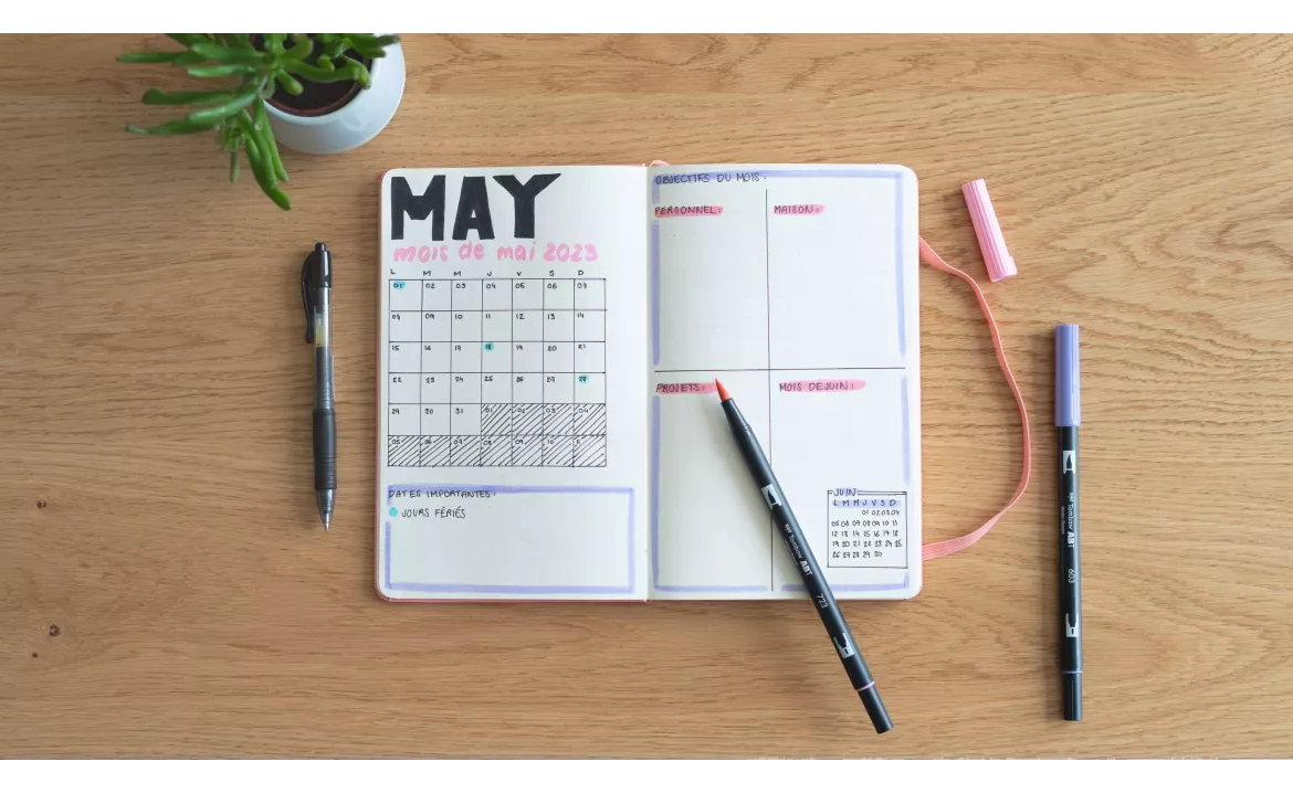 Organisez votre vie avec style dans votre bullet journal !